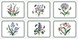 Pimpernel Botanic Platzsets, Garten-Motiv, 6 Stück