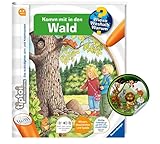 Ravensburger tiptoi ® Buch | Komm mit in den Wald + Kinder Tier-Sticker | Kinderbuch ab 4 J