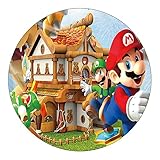 URUNI Kinderspiel Matte Teppich Für Krabbeln, Super Mario Bodenmatte Pädagogisches Lernen Teppich Lustige Kinder Area Teppich Für Spielzimmer Zimmer Dekor (Color : C, Größe : 40cm)