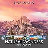 Our World Natural Wonders 2022 Wandkalender – UK Weihnachtsgeschenkfüller Landschafts- und Naturfotografie Monatsplaner Großer Hängeregisterorganizer für Büro, Familie und Kü