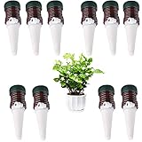 Automatische Bewässerungssystem 10 PCS Automatisches Pflanzenbewässerungs set Perkolator Tropfbewässerung von Gartenpflanzen Blumen für Drinnen und Draußen Urlaub Blumentöpfe Wassersp