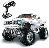 Remote Control Car 1:10 Waterproof Toy Cars 2.4Ghz Radio Control 4WD Off-Road All Terrain Crawler Monster Truck for Adults and Kids Best Xmas G