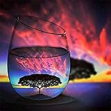 DIY Diamond Painting Bilder Set Full 5D Diamant Malerei Vollbohrer Kits Erwachsene Kinder Strass Stickerei Kreuzstich Mosaik Gemälde Arts Craft für Home Wall Décor( Flaschenlandschaft ),80x80