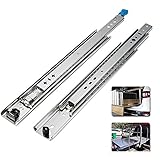 Schwerlastauszug 250-1500mm, Mit Einseitigem Schloss Vollauszug Schwerlast Teleskopschienen, Schwerlast Kugellager Schubladenführung, Für Werkstattschublade, Tragkraft 120 Kg ( Size : 56in/1400mm )
