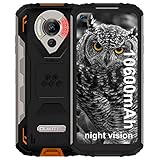 Outdoor Smartphone Ohne Vertrag OUKITEL WP16 IP68 Wasserdicht Handy 8GB 128GB 6,39 HD+ Zoll 10600mAh Android 11 Smartphones 20MP Nachtsichtkamera Dual-SIM 4G Outdoor Handys NFC GPS 1Jahr G