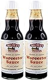 Altenburger Original Worcester Sauce, 2x200ml (400ml) in der Glasflasche, Worcestershire Sauce glutenfrei, laktosefrei, vegan, ohne Z