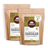 Jiaogulan Unsterblichkeitskraut 250g (2x125g) getrocknet - Gynostemma pentaphyllum - Frische Ernte - Top Qualität - handgelesen - Gynostemma Pentaphyllum - Abgefüllt und kontrolliert in D