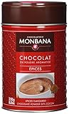 Monbana Schokoladenpulver Gewürzschokolade 250g Dose (mind. 32% Kakao), 1er Pack (1 x 250 g)