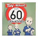 Depesche 3865.009 Glückwunsch-Karte zum 60. Geburtstag, witzige Geburtstagskarte mit Musik, passendem Spruch und Archie Motiv, mit Innentext, inkl. Umschlag, 17 x 16,5