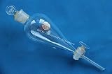 250 ml pyriform Scheidetrichter, mit Glas Absperrhahn 24/29 Gelenk