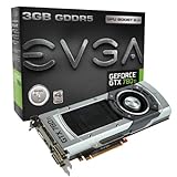 EVGA Nvidia GeForce GTX 780 Ti GDDR5 Grafikkarte (3 GB, PCI Express 3.0, HDMI, DVI-I, DVI-D, DisplayPort, 384-bit)