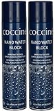 Cocciné - Nano Water Block | Imprägnierspray | Schuhe impregnierungsspray| Nubuk | Velourspflege | Wasserabweisend | Glattleder | 2x 400