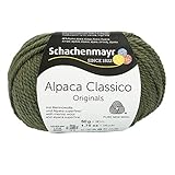 Schachenmayr Handstrickgarne Schachenmayr Alpaca Classico, 50G Military