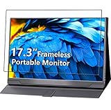 Cocopar Tragbarer Monitor - Aufgerüsteter 17,3 Zoll 1080P FHD IPS HDR 100% sRGB FreeSync USB-C Gaming Monitor mit Typ-C Mini HDMI für Xbox PS4 NS Laptop PC Telefon Mac, VESA montierb