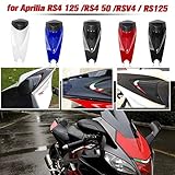 AHOLAA Motorrad RSV4-1100 Verkleidung Schwanz Abdeckung Heck Soziussitz Verkleidung Aprilia RSV4 1000 1100 RS 125 RS4 50 RS4 125 2016 2017 2018 2019 2020 Hinterer Sozius Sitzbezug (Kohlefaser-Look)