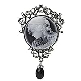 KOFUN Brosche, Elegante Frauen-Dame Jewelry Antique Vintage Viktorianischen Cameo Brosche Pin Anhäng