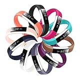 Fit-power Alta HR Armband,Alta Armband Weiches Sports Ersetzerband Silikagel Fitness Verstellbares Uhrenarmband für Alta und Alta HR