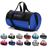 meteor Sporttasche Kinder 25L runde Tasche Gym Tasche Herren schwimmtasche Reisetasche Urlaubstasche klein Fitnesstasche Kindertaschen Schule-Taschen turntasche Jung