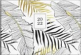 rido/idé 7017507012 Taschenkalender Septimus, 2 Seite = 1 Woche, 152 x 102 mm, Grafik-Einband Tropical, Kalendarium 2022