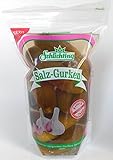 Salzgurken Knoblauch 2x 1090g Standbeutel, Abtr.gew.gesamt 1kg, Schlichting