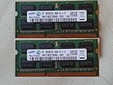 Samsung 8 GB (2x 4 GB) Dual-Channel Kit DDR3 Memory Module 1333 MHz (PC3 10600S) SO-Dimm Memory Module Notebook Laptop RAM Memory