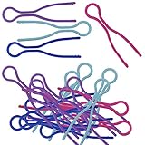 ysister 40 Stück Spulenhalter, Spulenfadenhalter Clips Spulenhalter Bobbin Nähmaschine, zum Halten von Halten Spule Faden Schwänze Unter Kontrolle Halter für Garnsp