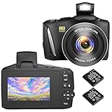 Digitalkamera Fotoapparat Digitalkamera 2.7K Full HD Kompaktkamera 48 Megapixel Digitalk