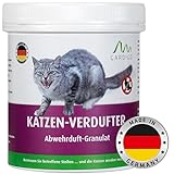 Gardigo Katzen-Verdufter Granulat - 300g I Made in Germany I Katzenabwehr für Haus, Garten, Garage und Grundstück