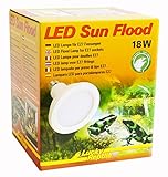 Lucky Reptile LED Sun FLOOD 18W, leistungsstarke LED Lampe mit E27 Fassung