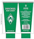 Werder Bremen SV Duschgel Shampoo Hair und Body 200 ml, 3020233