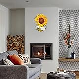 YUGHGH Kofferaufkleber Witzig 3D-Wandaufkleber Wanduhr Stumm Bewegung Mode und schöner dekorativer Wandaufkleber Aufkleber Für Laptop (Multicolor, One Size)