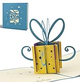 3D Pop-Up Karte zum Geburtstag, Geburtstagskarte, Glückwunschkarte, Gutschein, Glückwunsch Karte, Grußkarten, Geschenkkarte, 3D G02