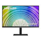 Samsung WQHD Monitor S6U S27A600UUU, 27 Zoll, IPS-Panel, WQHD-Auflösung, HDR10, AMD FreeSync, Reaktionszeit 5 ms, Bildwiederholrate 75 Hz, Auto Source Sw