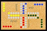 Lasst das Spiel beginnen Fußmatte (40x60cm)