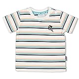 Feetje Schlichtes T-Shirt, mit bunten Ringeln aus Bio BW Jersey Serie: Team Icecream 0595 (74)