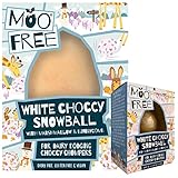 Moo Free Veganer Schokoladen Schneeball 656g aus weißer Schokolade Ohne Milch und Palmö