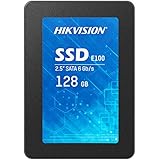 HIKVISION E100 SSD 128 GB interne SSD (SSD intern 2,5 Zoll, SATA III, stoßbeständig, 3D NAND-Technologie, 550 MB/s Übertragungsraten)