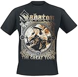 Sabaton The Great Tour 2020 - Nordic Warlord Männer T-Shirt schwarz XL