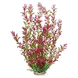 Mayitr 46cm Rhodo künstliche Aquarium Deko Pflanzen Wasserpflanzen Aquariump