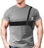 Goldmiky Waffenholster - Gun Holster Verdeckte Pistolenhalfter,Taktische Pistolenhalfter Verborgen Tragen alle ähnlichen Handfeuerwaffen,für Rechtsschützen (40inch/101.6cm)