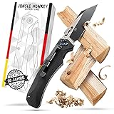 Bullhead Klappmesser einhandmesser – NEUHEIT patentierter Druckverstärker - ink. Geschenkbox - perfekt als Survival & Outdoor Messer,T