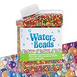 Cneng Wasserperlen Kits 50.000 Perlen Wachsende Bälle, Wasser perlen Feinmotorische Fähigkeiten Spielzeugset für Pflanzen, Vase Füllstoff, Hauptdek