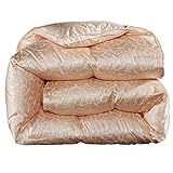 JIAJULL Gans Daunendecke, 150 * 200CM 2kg, Tröster, Wärme for die ganze Saison, 100% Daunen Silk S
