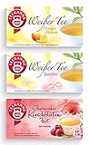 Teekanne Weißer Tee 3er Set - Mango-Zitrone, Jasmin-Tee, Japanisches Kirschblütenfest (80g)