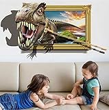 YuYLin 3D Dinosaurier wandaufkleber domizil dekor wandbild Kunst oblisibel wandtattoos M