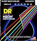 DR A NEON MCA-10 HiDef Acoustic Saite mehrfarbig