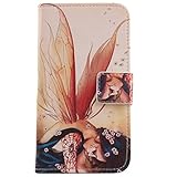 Lankashi PU Flip Leder Tasche Hülle Case Cover Schutz Handy Etui Skin Für Siswoo C55 Longbow 5.5' Wing Girl Desig