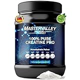 Creatin Monohydrat | Kreatin Pulver | Premium Product | Vegan | Laborgeprüft | 500g | Ohne Zusatzstoffe | Made in Germany | Mastervalley