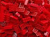 LEGO Bricks: Red 2x4. Part 3001 (X 25) by LEGO