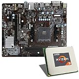 AMD Ryzen 3 3200G / MSI A320M-A PRO MAX Mainboard Bundle | CSL PC Aufrüstkit | AMD Ryzen 3 3200G 4X 3600 MHz, GigLAN, 7.1 Sound, USB 3.1 | Aufrüstset | PC Tuning